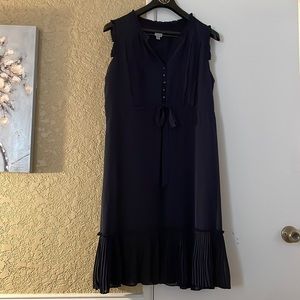 Navy blue cute dress